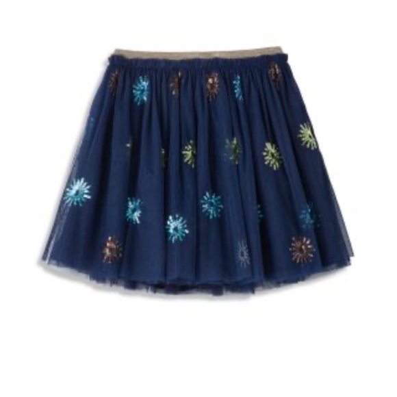 EUC Peek aren’t you curious Sequin Starburst tulle skirt size 8 - Picture 1 of 3